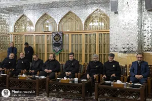 دیدار رئیس جمهور با تولیت آستان قدس رضوی