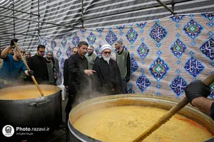 بازدید تولیت آستان قدس رضوی از قرارگاه رمضان
