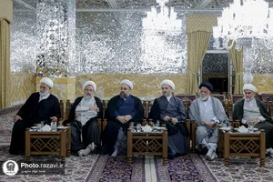 دیدار اساتید مدرسه تابستانی دارالعلم با تولیت آستان قدس رضوی