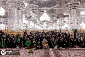 تشرف سادات زیارت اولی به حرم مطهر رضوی
