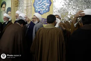 عمامه&zwnj;گذاری طلاب حوزه علمیه خراسان
