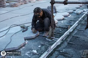 پروژه مرمت و بازسازی صحن انقلاب