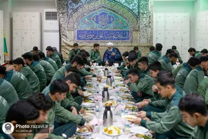 حضور تولیت آستان قدس رضوی در آسایشگاه خدمات فرش