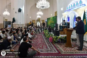 تشرف زائران اندونزیایی به حرم مطهر رضوی