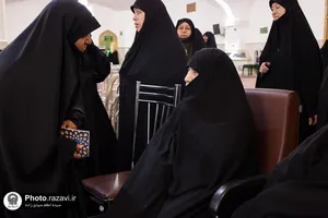 محفل قرآنی &laquo;ام&zwnj;ابیها&raquo; در حرم مطهر رضوی