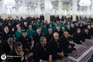 جشن خدام حرم مطهر رضوی در دهه کرامت