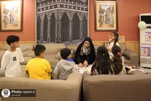 ایستگاه بازی کودکان با حضور مربیان مهدالرضا