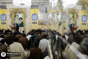 عمامه&zwnj;گذاری طلاب حوزه علمیه خراسان