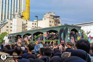تشییع رئیس&zwnj;جمهور شهید و همراهان در مشهدالرضا&zwnj;&zwnj;علیه السلام -3