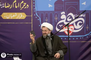 اعتکاف نوجوانان در حرم مطهر رضوی