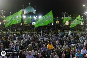 مراسم جشن میلاد امام رضا علیه&zwnj;السلام در حرم مطهر رضوی