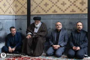 عزاداری ایام پایانی ماه صفر در حرم مطهر رضوی-1