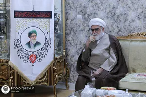 دیدار تولیت آستان قدس رضوی با خانواده شهدای جنگ رمضان-1
