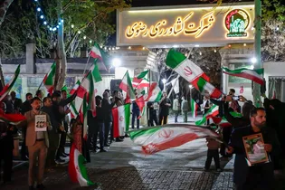 حضور کارکنان شرکت کشاورزی رضوی در اجتماعات مردمی مشهد