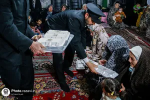 ویژه برنامه مهمان حضرت در روستای آبقد