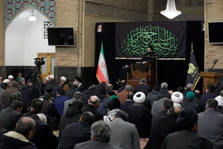 عزاداری روز شهادت امام کاظم علیه‌السلام در حرم مطهر رضوی
