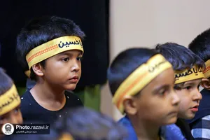 هیئت کبوترانه در رواق کودک