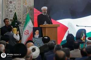 بزرگداشت شهدای غزه در حرم مطهر رضوی