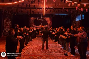 عزاداری کانون&zwnj;های خدمت رضوی استان آذربایجان غربی