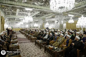 دیدار اساتید پیشکسوت حوزه علمیه مشهد با تولیت آستان قدس رضوی