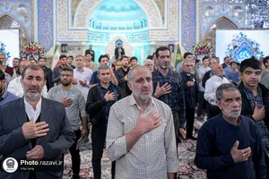 مراسم بزرگداشت شام میلاد حضرت زینب سلام&zwnj;الله علیها در رواق امام خمینی (ره)