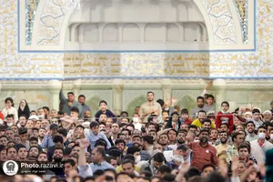 سخنرانی نوروزی رهبر معظم انقلاب در حرم مطهر رضوی