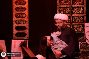 حضور تولیت آستان قدس رضوی در محفل اشک