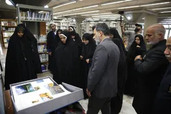 بازدید خادم‌یاران کلینیک مشاوره آستان قدس رضوی از موزه‌های مرکزی و نمایشگاه رواق خدمت