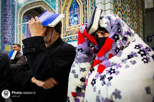 مراسم احیا شب بیست و یکم ماه مبارک رمضان در حرم مطهر رضوی - 2