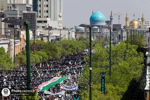 راهپیمائی روز جهانی قدس در مشهد-2
