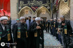 همایش پیرغلامان اهل بیت علیهم&zwnj;السلام در حرم مطهر رضوی