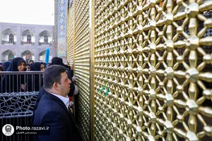 امیر و زینب مهمانان ویژه امام رضا علیه&zwnj;السلام
