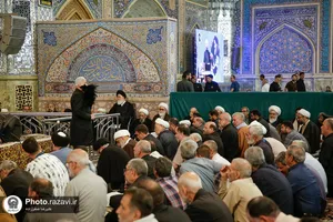 مراسم سالگرد ارتحال امام خمینی (ره) در حرم مطهر رضوی