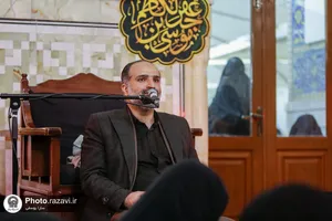 مراسم شهادت حضرت موسی بن جعفر(علیه السلام) در حرم مطهر رضوی