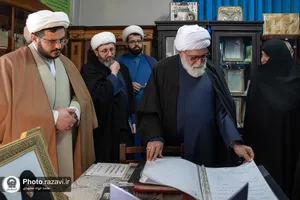 حضور تولیت آستان قدس رضوی در جمع طلاب مکتب نرجس