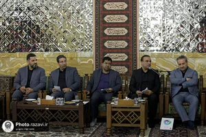 دیدار اعضای مجمع نمایندگان خراسان رضوی با تولیت آستان قدس رضوی
