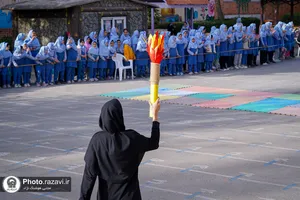 المپیاد ورزشی دانش&zwnj;آموزان دختر دبستان امام رضا علیه&zwnj;السلام