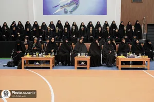 افتتاح سالن ورزشی &laquo;شهید مالک رحمتی&raquo; دبیرستان دخترانه امام رضا علیه&zwnj;السلام