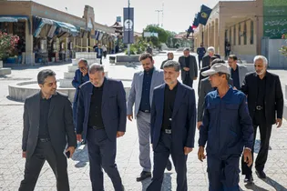 بازدید قائم مقام تولیت آستان قدس رضوی از پروژه‌های اجرایی آستان قدس در سبزوار