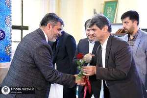مراسم بزرگداشت هفته معلم در مدارس امام رضا(علیه&zwnj;السلام)
