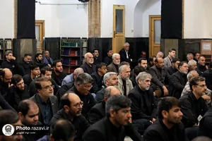 عزاداری حضرت اباعبدالله الحسین(ع) با حضور تولیت آستان قدس رضوی