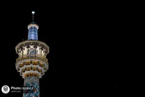 نقش نام امیرالمومنین در حرم مطهر رضوی