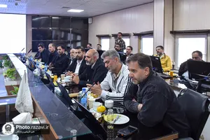 بازدید خدام حرم مطهر رضوی از پایگاه&zwnj;های مدیریت بحران شهرداری مشهد
