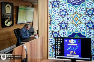 پاسخگویی تلفنی مدیرعامل مؤسسه موقوفه خدمات زائر بنیاد کرامت رضوی به مخاطبان سامانه ۱۳۸