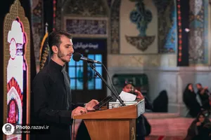 عزاداری سنتی شب یازدهم محرم در &laquo;حسینیه حرم&raquo;