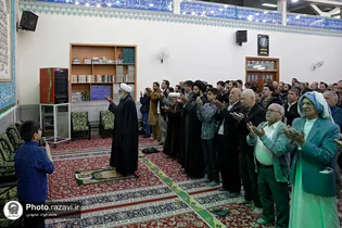 حضور تولیت آستان قدس رضوی در مسجد جامع رضوی