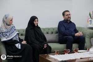 دیدار تولیت آستان قدس رضوی با خانواده شهدای بیت رهبری 