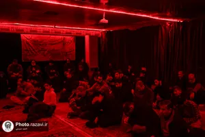 عزاداری ایام فاطمیه در مؤسسه جوانان آستان قدس رضوی
