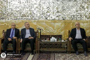 دیدار اعضای اجلاس رؤسای دانشگاه&zwnj;های برتر ایران و عراق با تولیت آستان قدس رضوی