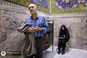 حال و هوای حرم مطهر رضوی در شام میلاد امام حسن مجتبی علیه&zwnj;السلام